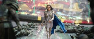 Tessa Thompson as Valkyrie in Thor Ragnarok