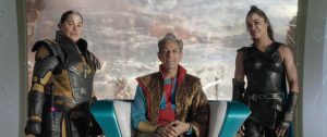 Jeff Goldblum as Grandmaster in Thor Ragnarok.