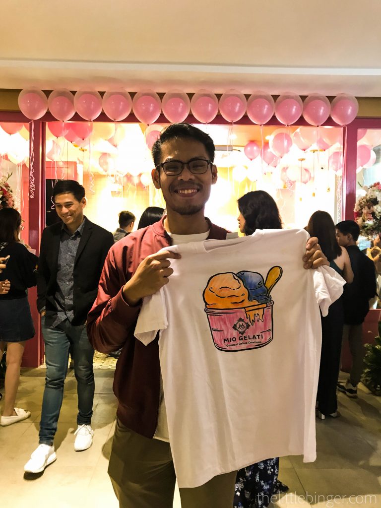 I am just proud of my (rushed) work. | Mio Gelati in Ayala Malls Vertis North