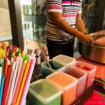 Bloggers and guests were treated with cotton candies!! | Mio Gelati in Ayala Malls Vertis North