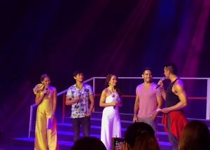 Matteo Guiddicelli, Ina Raymundo, and Gerald Anderson as Century Tuna Superbods ambassadors.