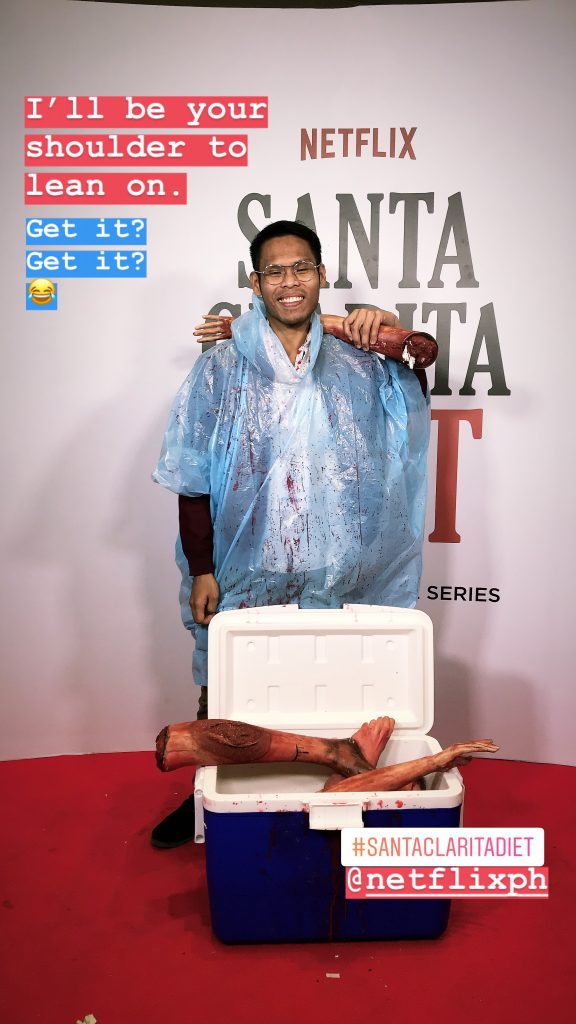 You know I did enjoy the red carpet event of Santa Clarita Diet 2 in SM Megamall.