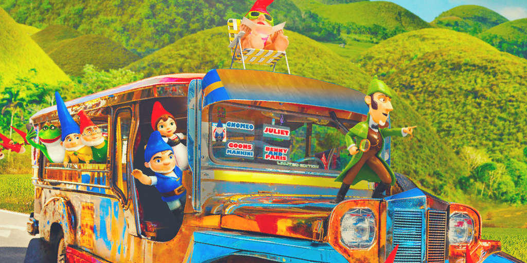 Sherlock Gnomes get lost in Bohol