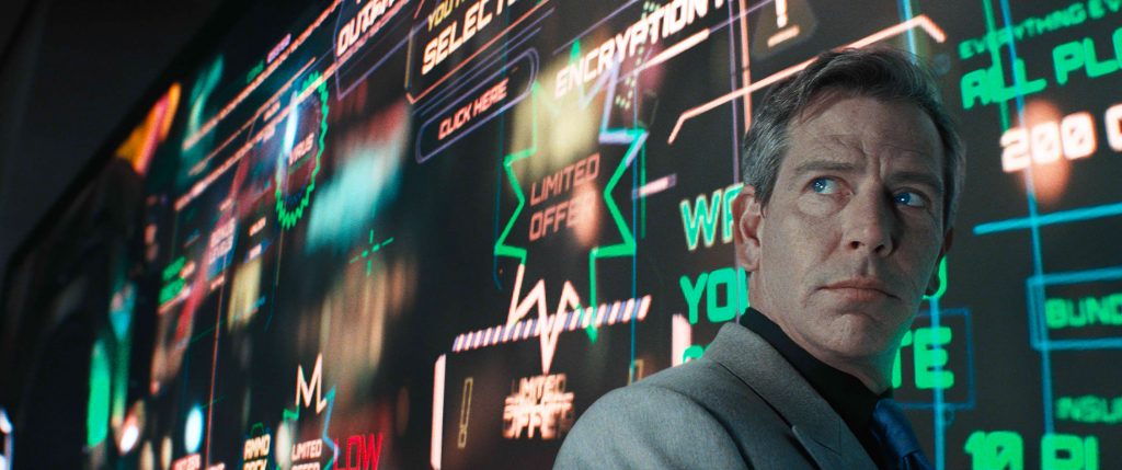 Ben Mendelsohn is the evil capitalist in Ready Player One.