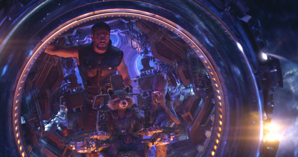 Thor, Rocket Raccoon, and Groot teams up in Avengers Infinity War. | Credit: Marvel Studios