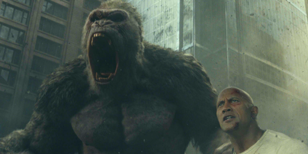 dwane the rock johnson rampage