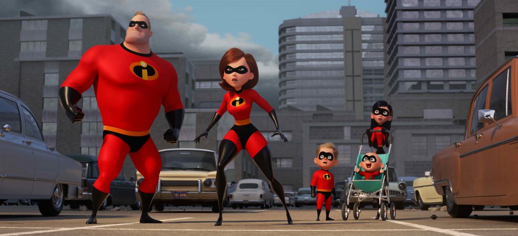 The Parrs return in The Incredibles 2 to once again save the city!