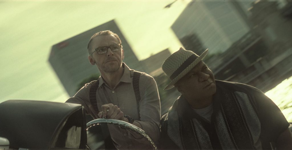 Left to right: Simon Pegg as Benji Dunn and Ving Rhames as Luther Stickell in MISSION: IMPOSSIBLE - FALLOUT | Credit: Paramount Pictures