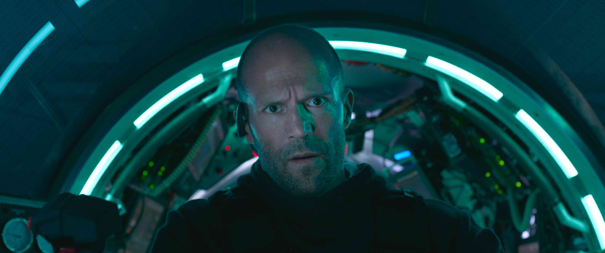 Jason Statham is the shark hunter in The Meg. | Credit: Warner Bros Pictures