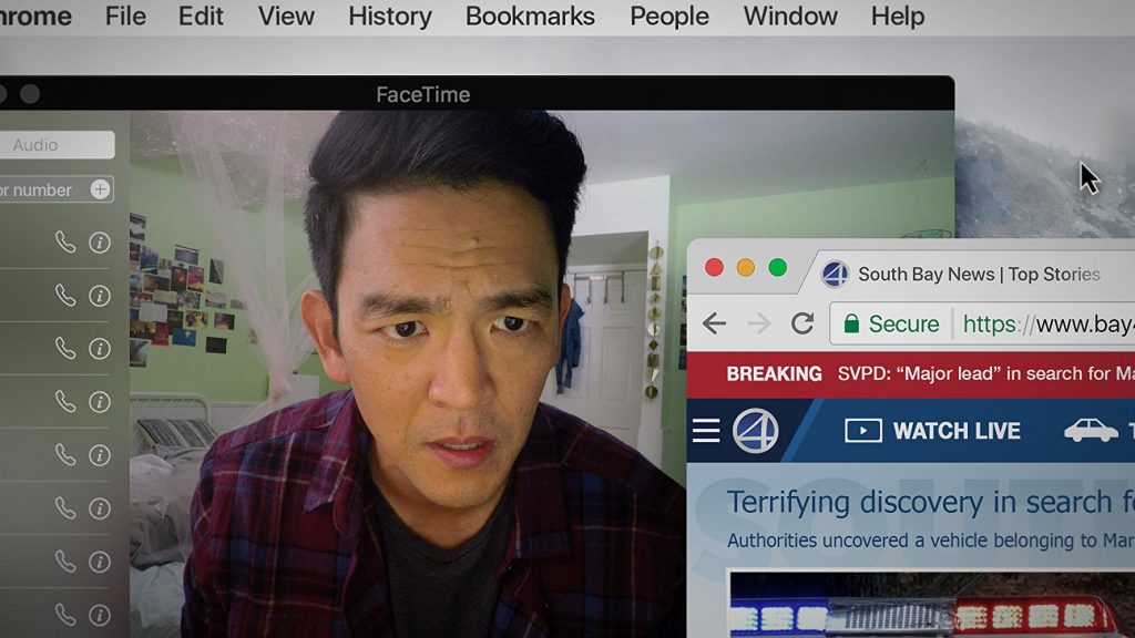 John Cho searches for his daughter in Searching. | Credit: Columbia Pictures