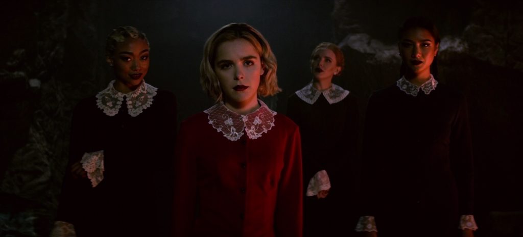 Kiernan Shipka is a different Sabrina in CHILLING ADVENTURES OF SABRINA | Credit: Netflix