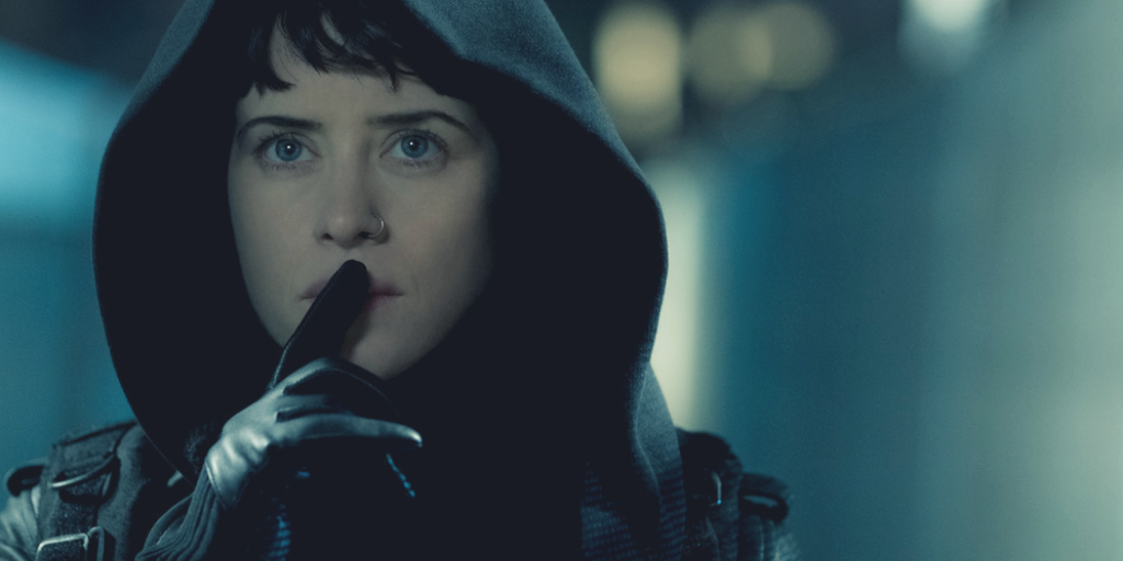Lisbeth Salander (Claire Foy) in THE GIRL IN THE SPIDER'S WEB. | The Little Binger | Credit: Columbia Pictures