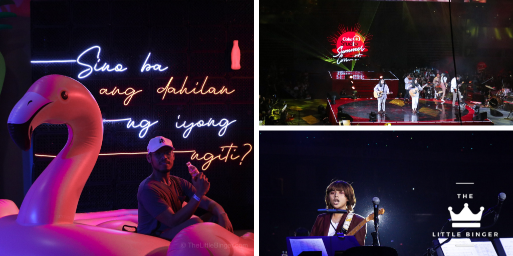 The Little Binger experienced a hot summer at the Coke Studio Summer Concert!