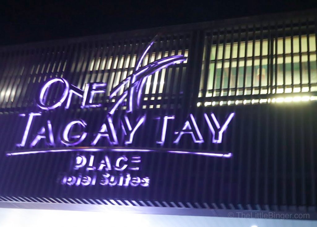One Tagaytay Place | The Little Binger