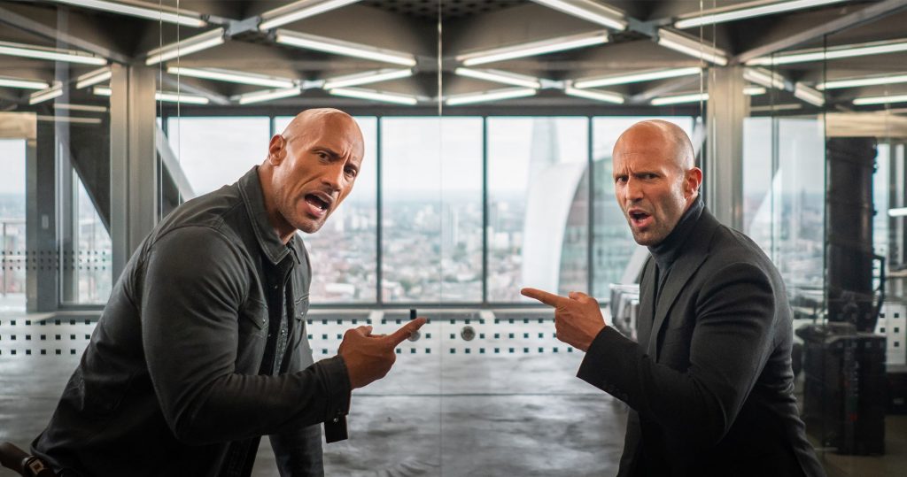 Jason Statham and Dwayne Johnson rock in Fast & Furios: Hobbs and Shaw | The Little Binger | Credit: United International Pictures