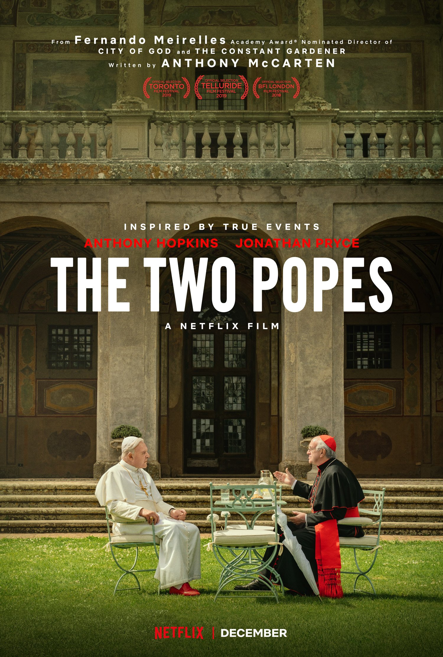 Two Popes Debuts at the 15th Cinema One Originals | Credit: Netflix 