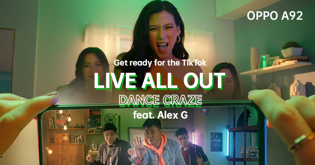 Dance #LiveAllOut with Alex G on TikTok and Win an OPPO A92 | The Little Binger