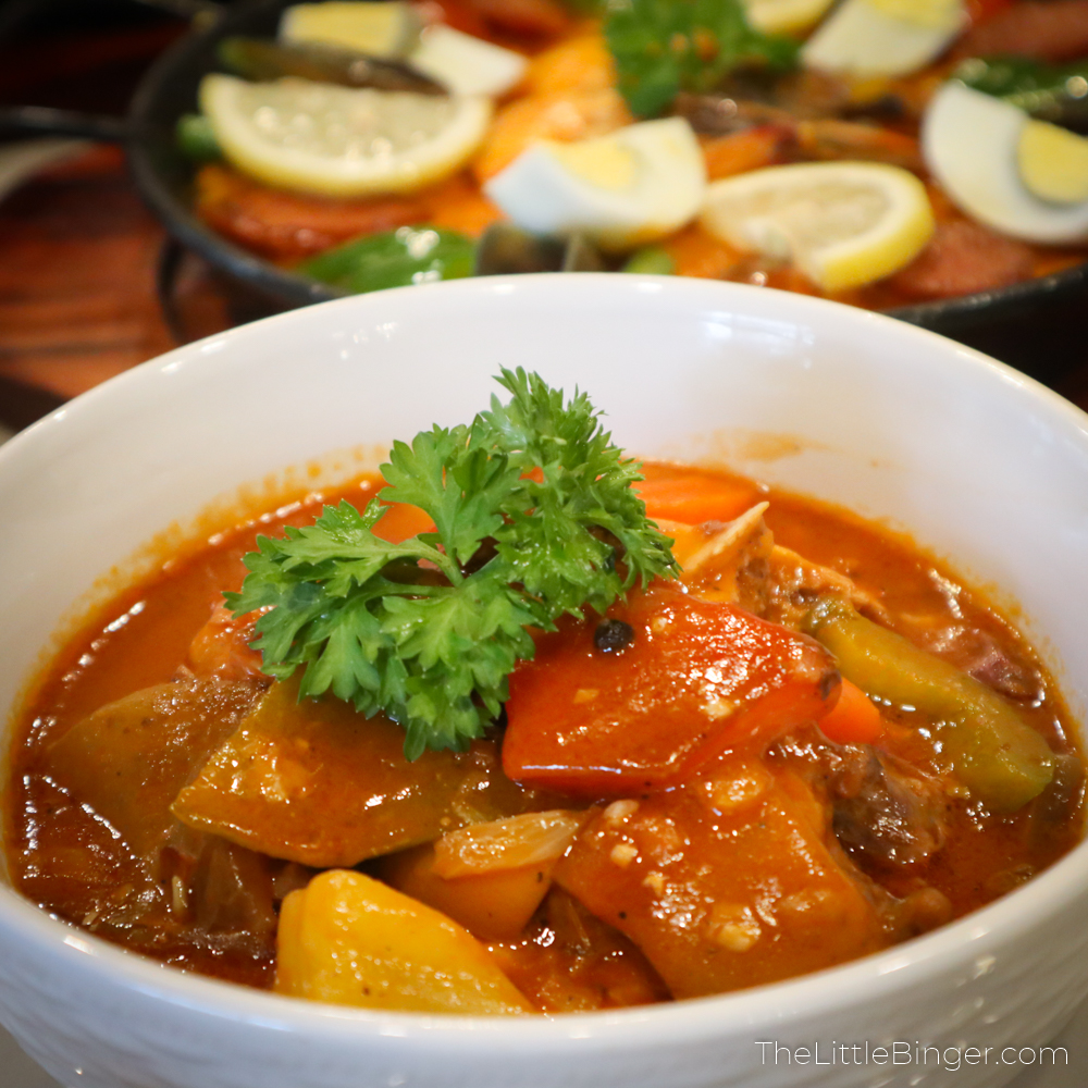 Oxtail casserole galli spanish tagaytay the little binger