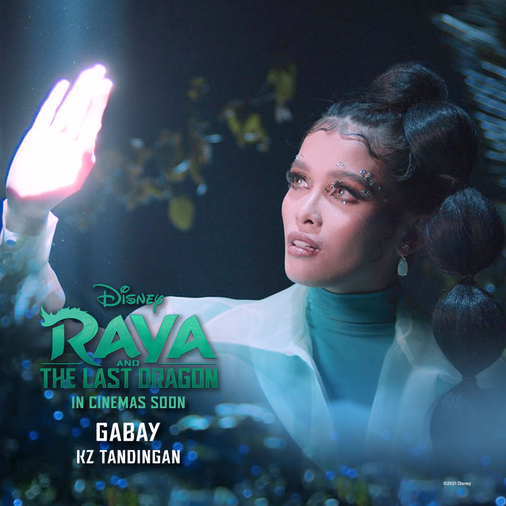 Gabay by KZ Tandingan for Disney Raya and the Last Dragon | The Little Binger | Credit: Disney