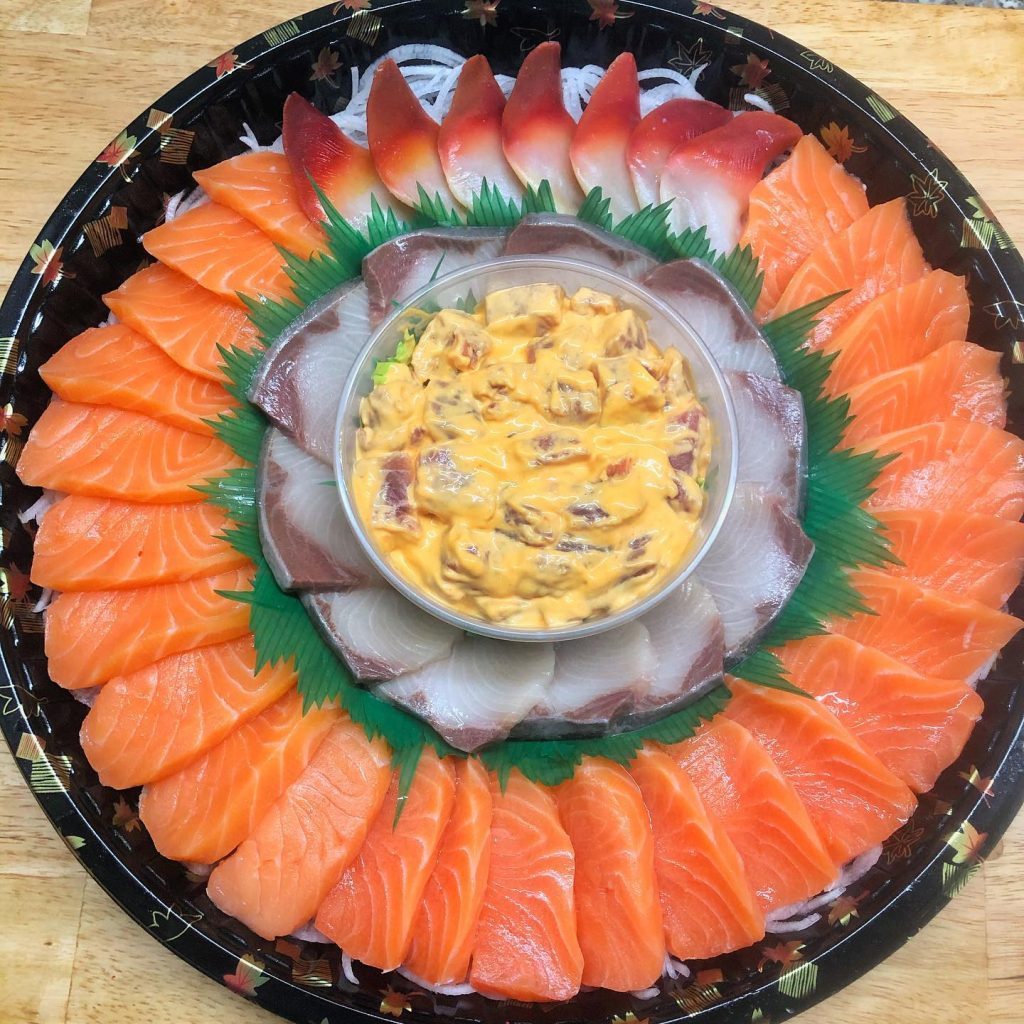 Sushi Platter | Salmon HQ To Satisfy Your Summer Cravings | The Little Binger