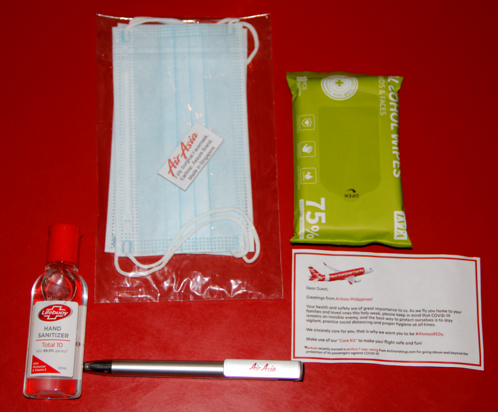 LOOK: AirAsia sends off essential travelers this Holy Week with #AlwaysREDy care kits | The Little Binger