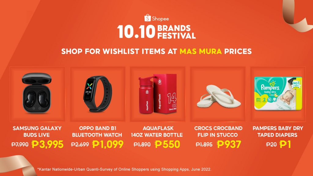 Shopee 10.10 Brands Festival