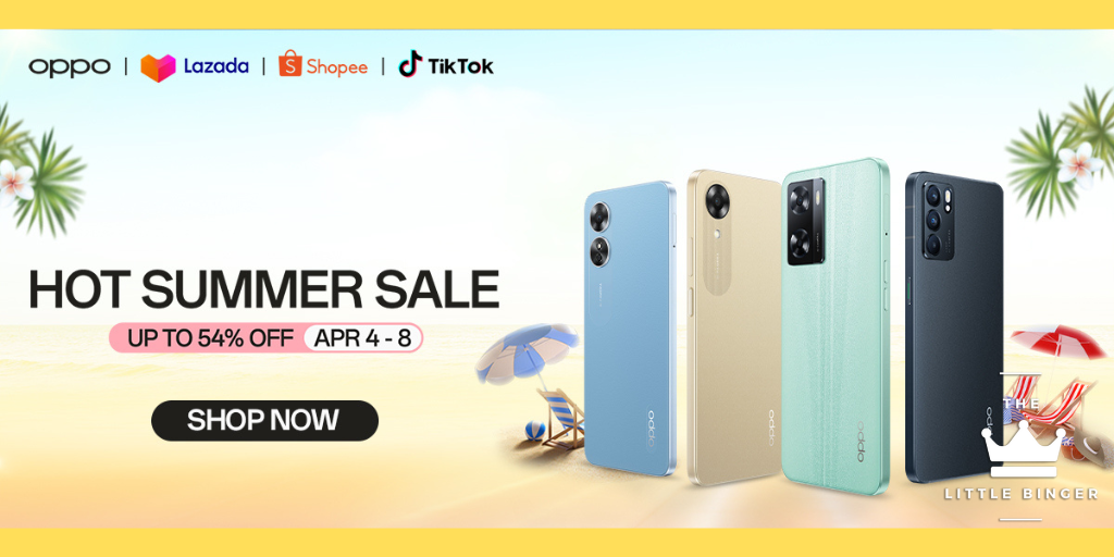 OPPO Hot Summer Sale this April and Four Ways to Enjoy It