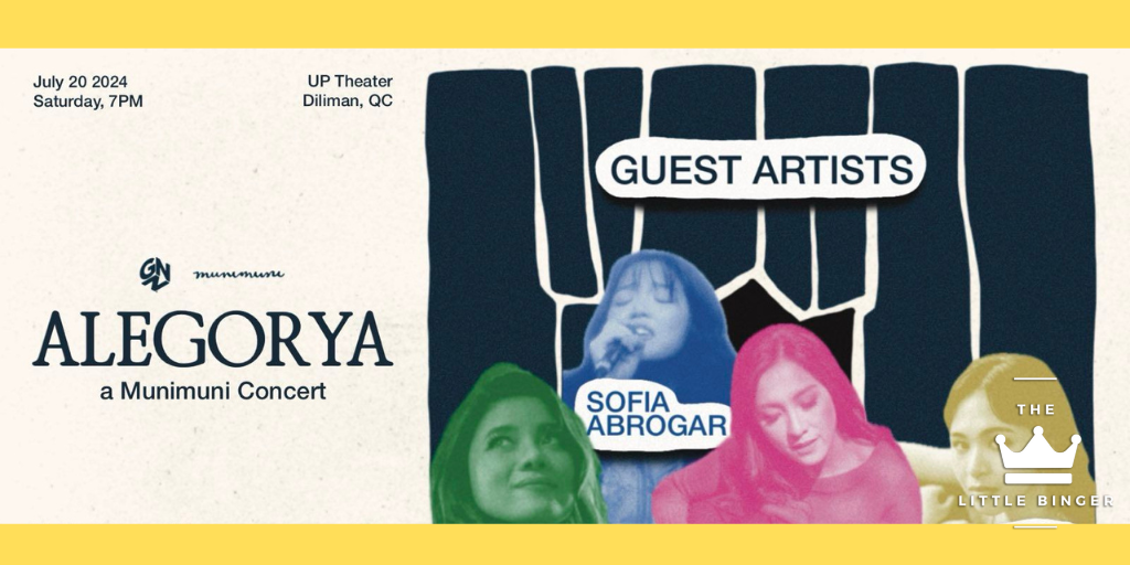 ALEGORYA: A Munimuni Concert Lineup Revealed